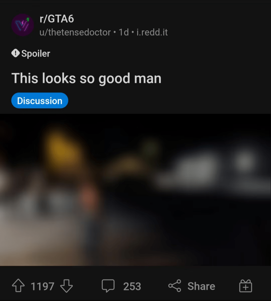 GTA 6 fans discussing concerns about delays on Reddit