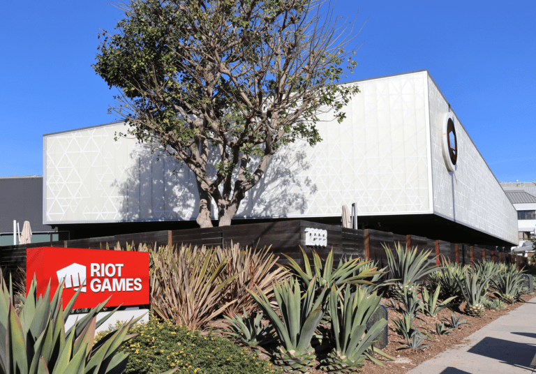 Riot Games headquarters representing the studio behind advanced anti-cheat systems
