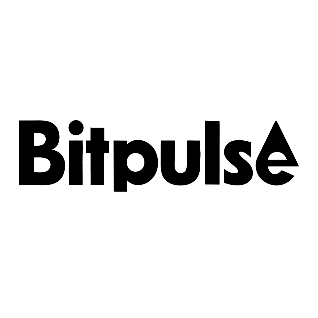 Logo of Bitpulse in bold sans-serif black text, representing a modern gaming tech brand.
