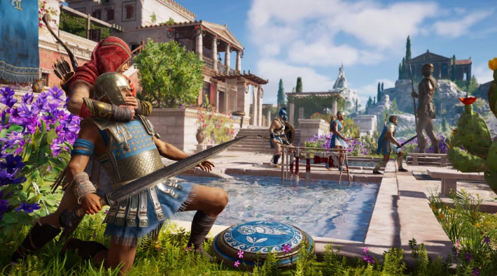 Assassin’s Creed Odyssey highlights progression, historical setting, and exploration systems.
